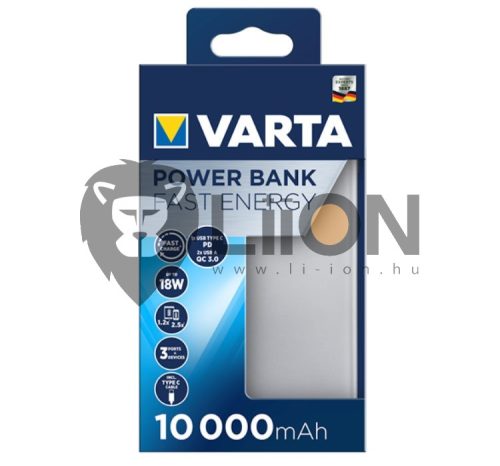 Varta 57981101111 Power Bank Fast 10000mAh Töltő