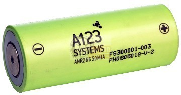 LiFePO4 ANR 26650 3,3 V baterie 2300mAh