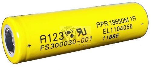 LiFePO4 APR18650 3,3 V baterie 1100mAh