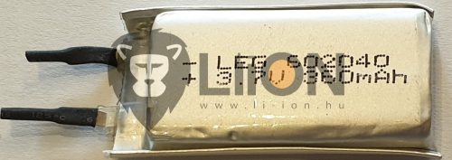 Li-polimer 051235 3,7 baterie V 150mAh